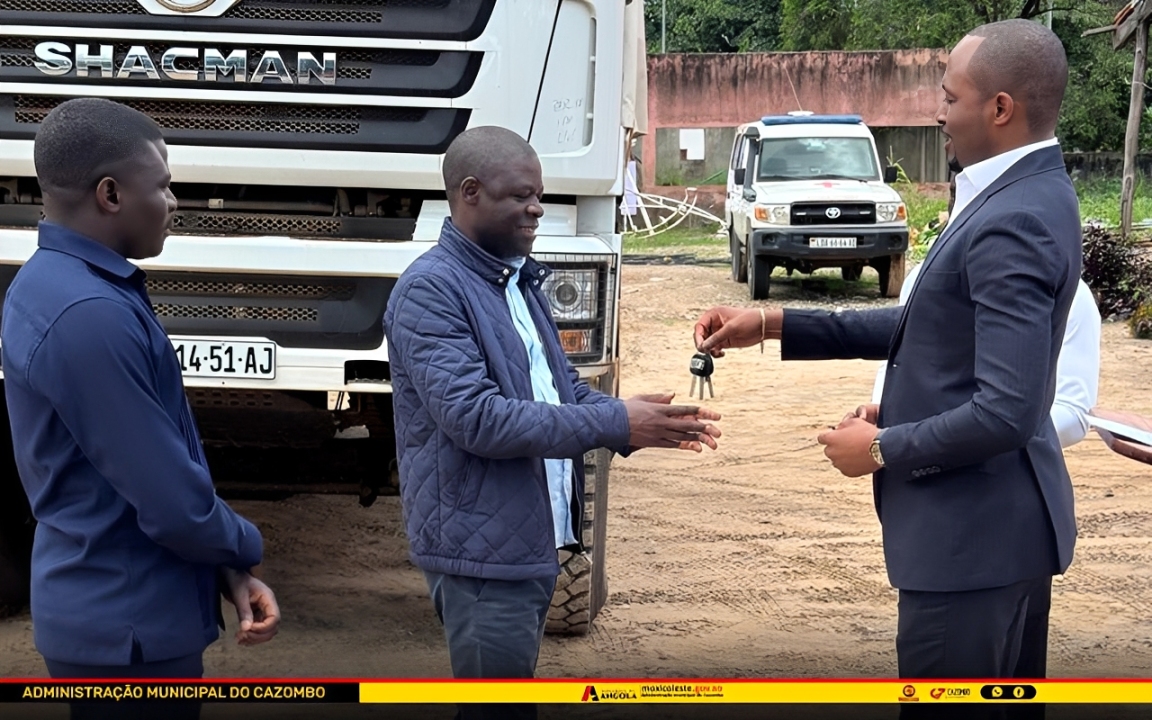 CAZOMBO REFORÇA CAPACIDADE ADMINISTRATIVA COM NOVA VIATURA
